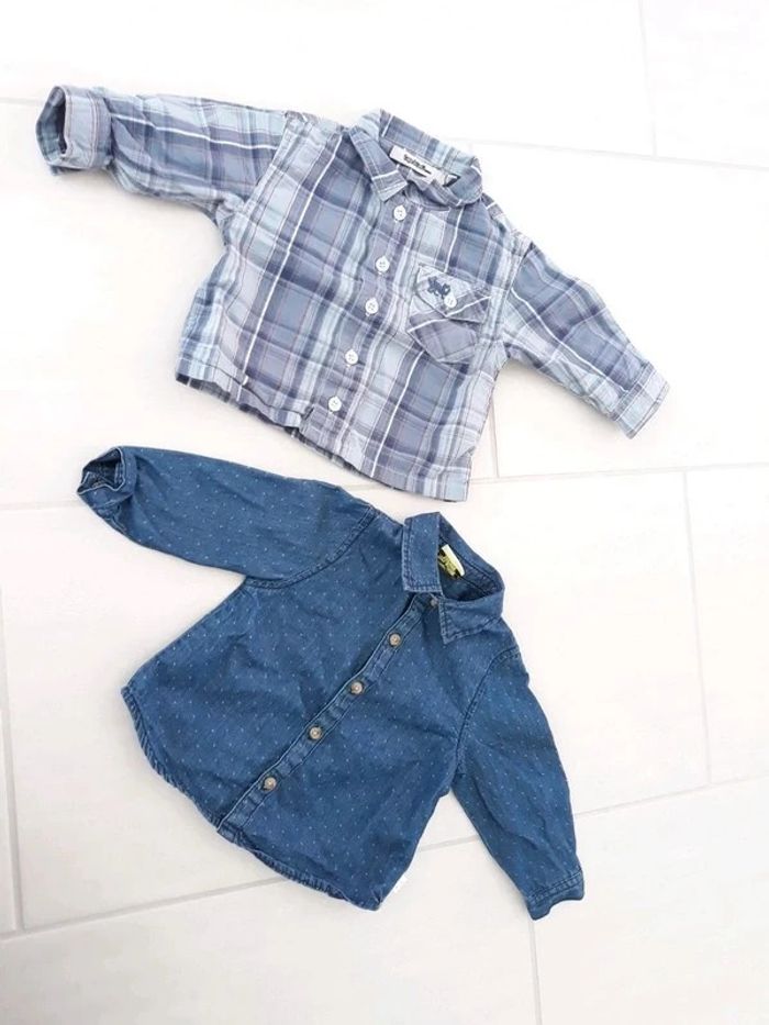 Lot de 2 chemises TAO 6 mois