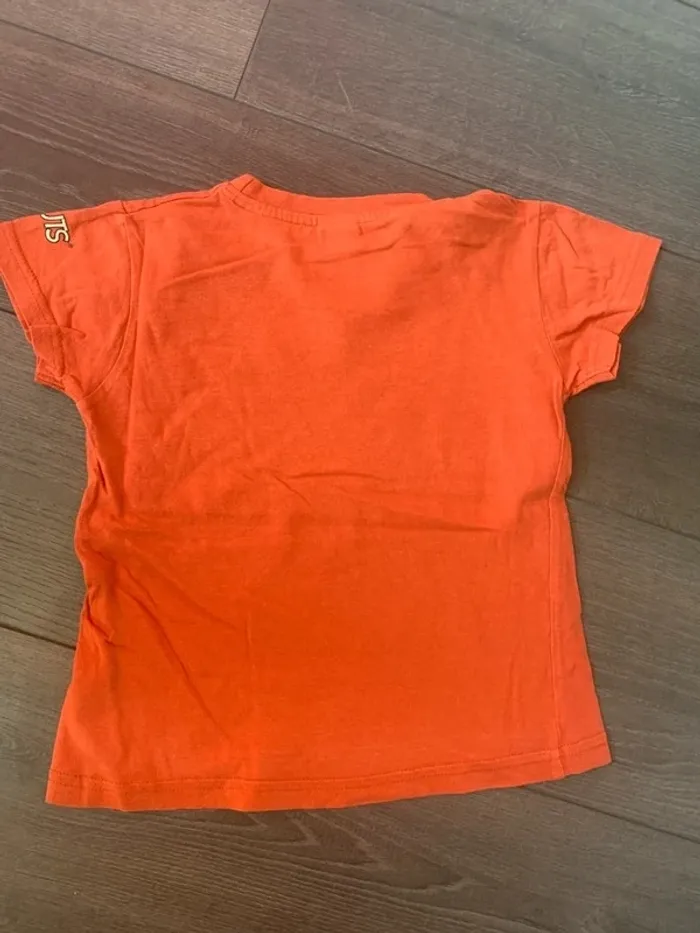 TEE shirt 5 ans orange - photo numéro 3
