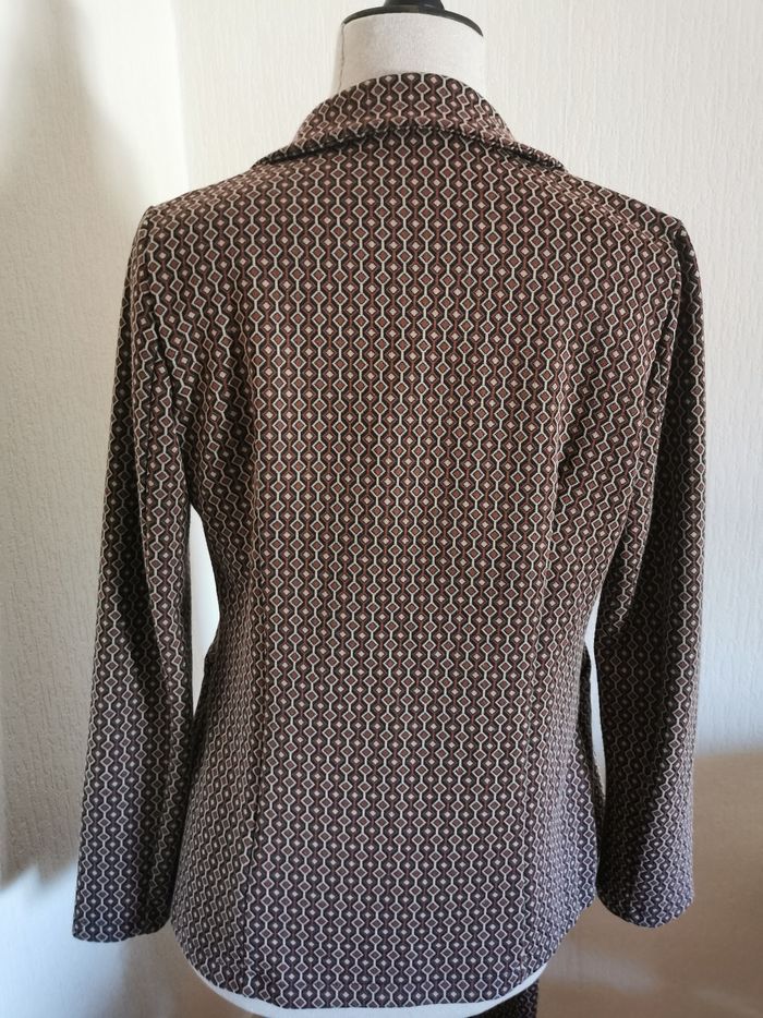 Ensemble imprimé marron et beige Atelier Jad T36 - photo numéro 5