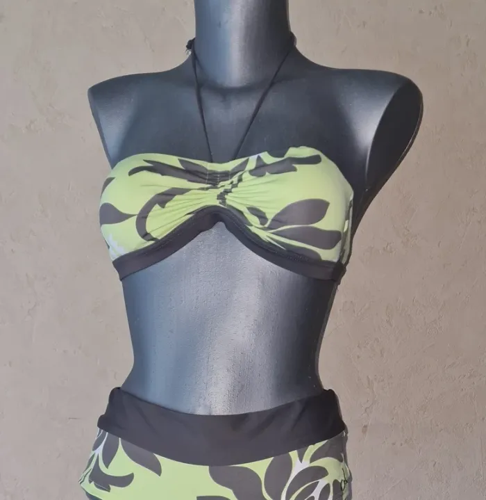maillot de bain 2 pièces femme taille 36 - photo numéro 3