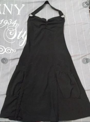 Robe d'été noire t 36