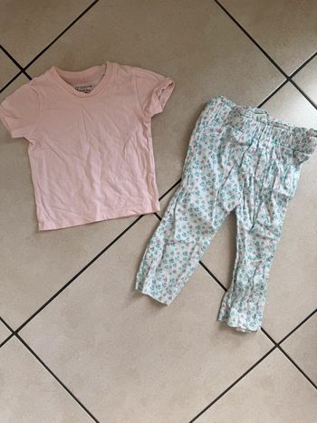 Ensemble petite fille printemps été