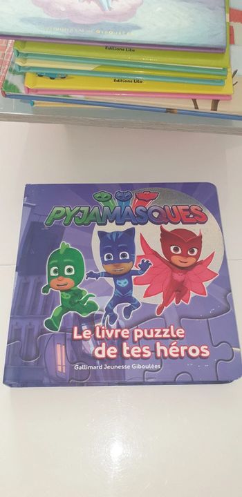 Livre puzzle pyjamasque