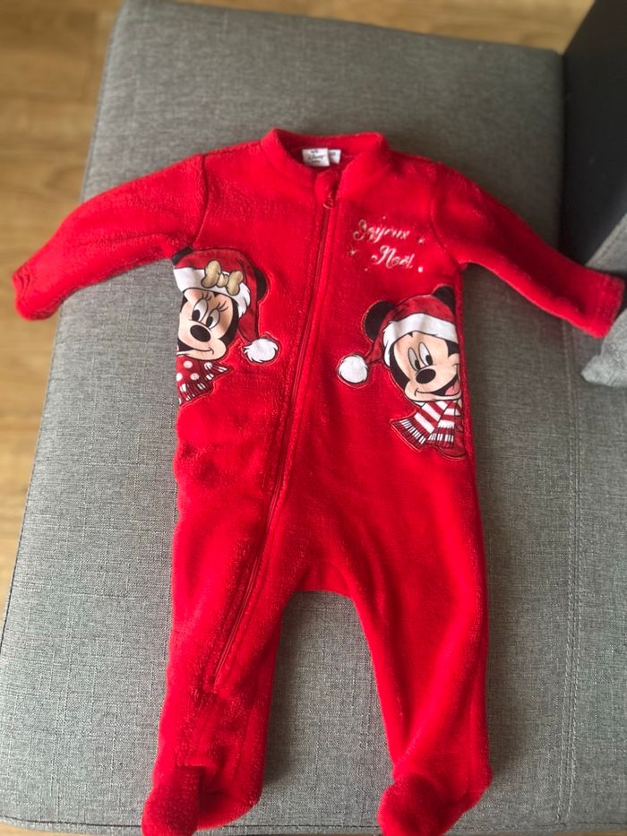 Pyjama Noël  Mickey et Minnie - photo numéro 3