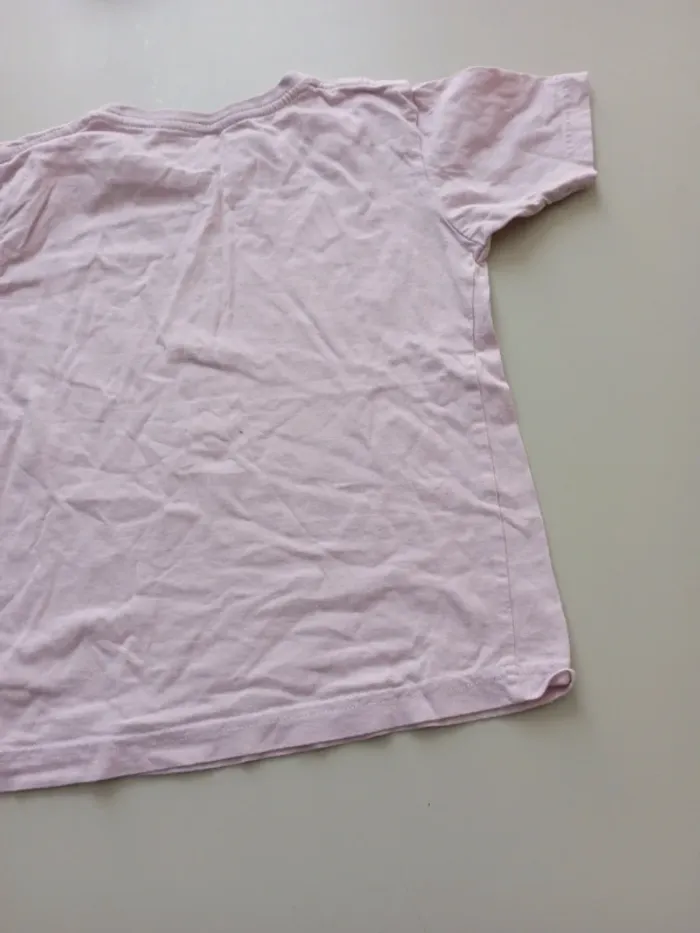 Tee shirt rose 10/12 ans - photo numéro 7