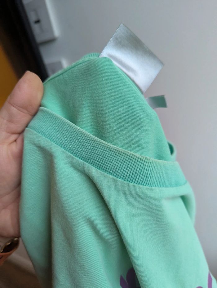 Tee-shirt Wesc vert clair taille M - photo numéro 4