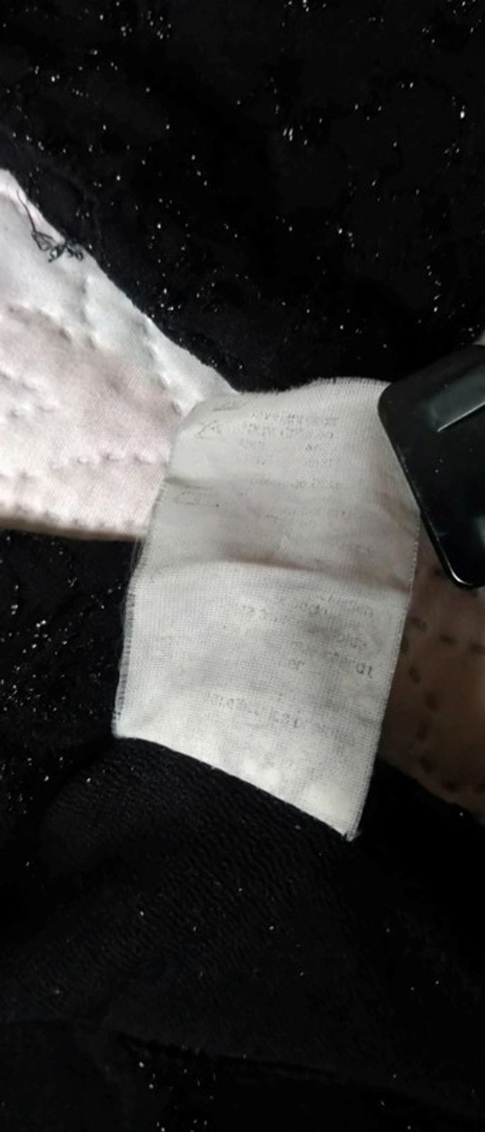 Haut noir avec broderies scintillantes vintage femme 36 pimkie - photo numéro 16