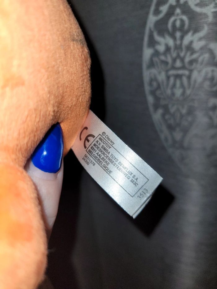 Peluche tigrou boule disney - photo numéro 4