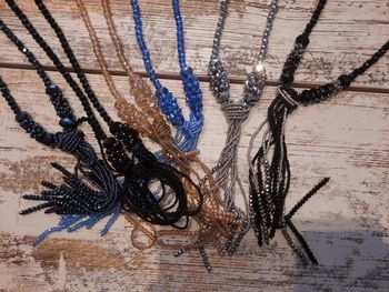 Collier perles scintillantes