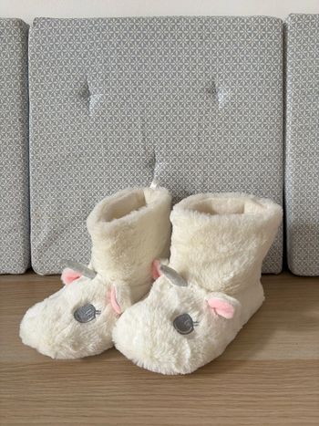 Chaussons Bottes "Licorne" (Pointure : 34/35)