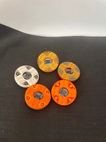 Lego Ninjago officiel lot toupies spinners ninja sans figurines