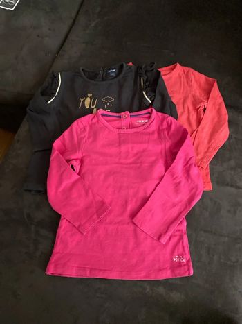 Tee-shirt manches longues 24 mois fille