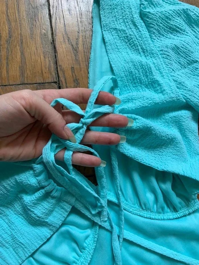 Robe bleue dos nu pimkie taille 32 xxs - photo numéro 8