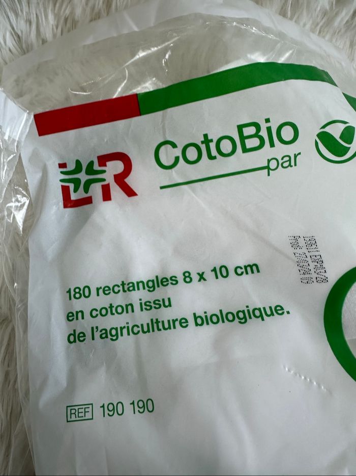 Lot de 2 sachets de coton bio - photo numéro 2