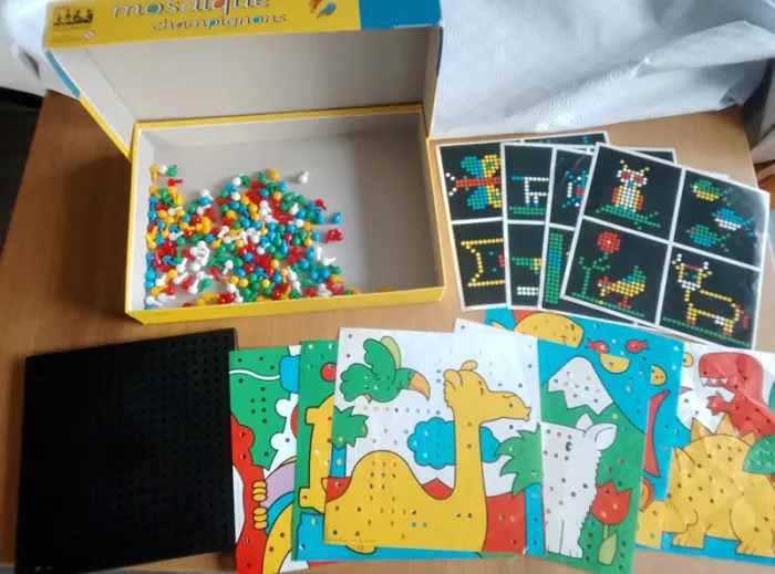 Jeu enfant - Mosaïque champignons - photo numéro 6