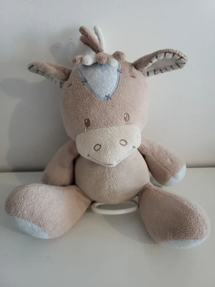 Peluche musicale ane nattou