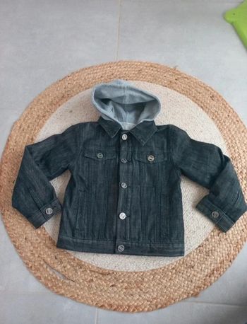 Veste en jean avec gilet 6/8 ans
