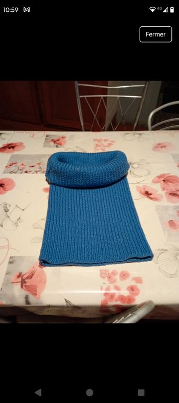 Tour de cou fait main 