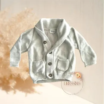 Gilet veste à boutons 12 mois 74 cm