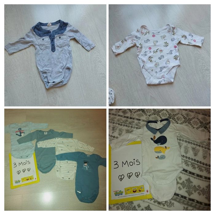 Lot de vêtements bébé garçon 3 mois - photo numéro 2