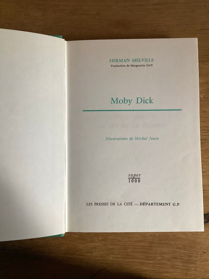 Livre « Moby dick » - photo numéro 5