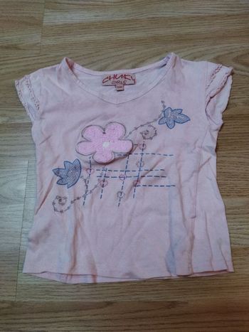 Tee-shirt CHUKY GIRLS 3 ans rose
