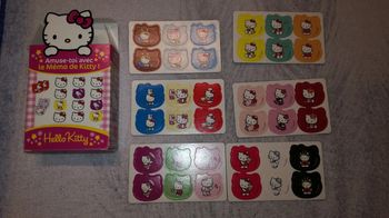 Jeu memory de kitty