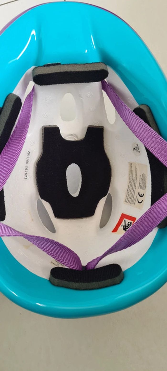 Casque de vélo reine des neiges - photo numéro 5