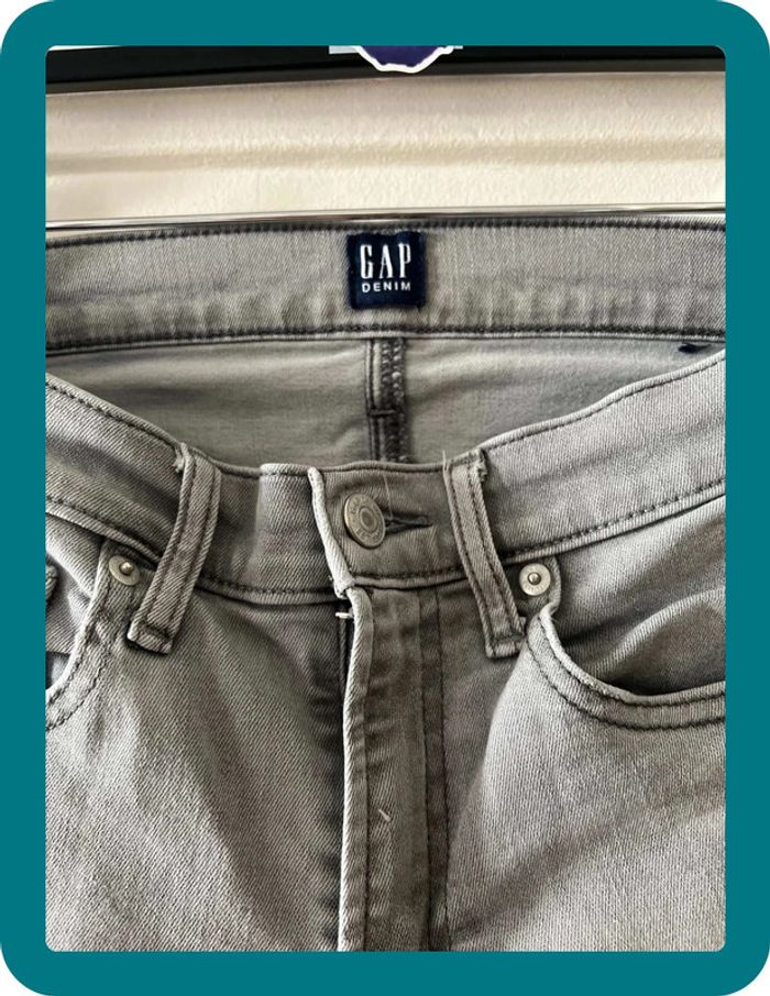 Jean gris true skinny taille 38 - Gap - photo numéro 2