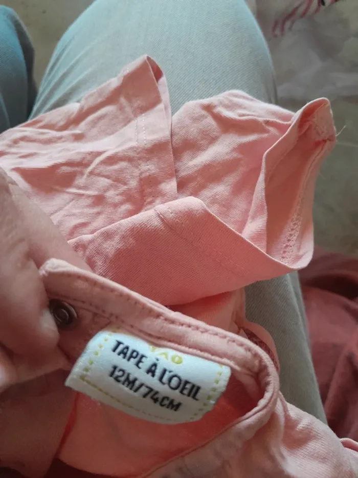 Tee shirt fille 1 ans - photo numéro 3