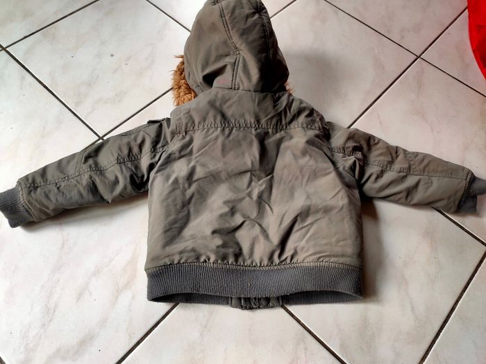 Manteau Kaki Okaïdi taille 3 ans - photo numéro 10