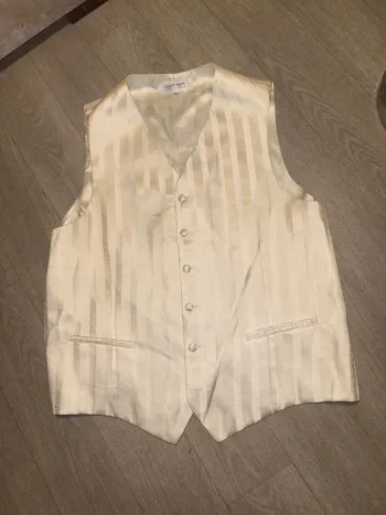 Gillet costume en soie pronuptia Paris