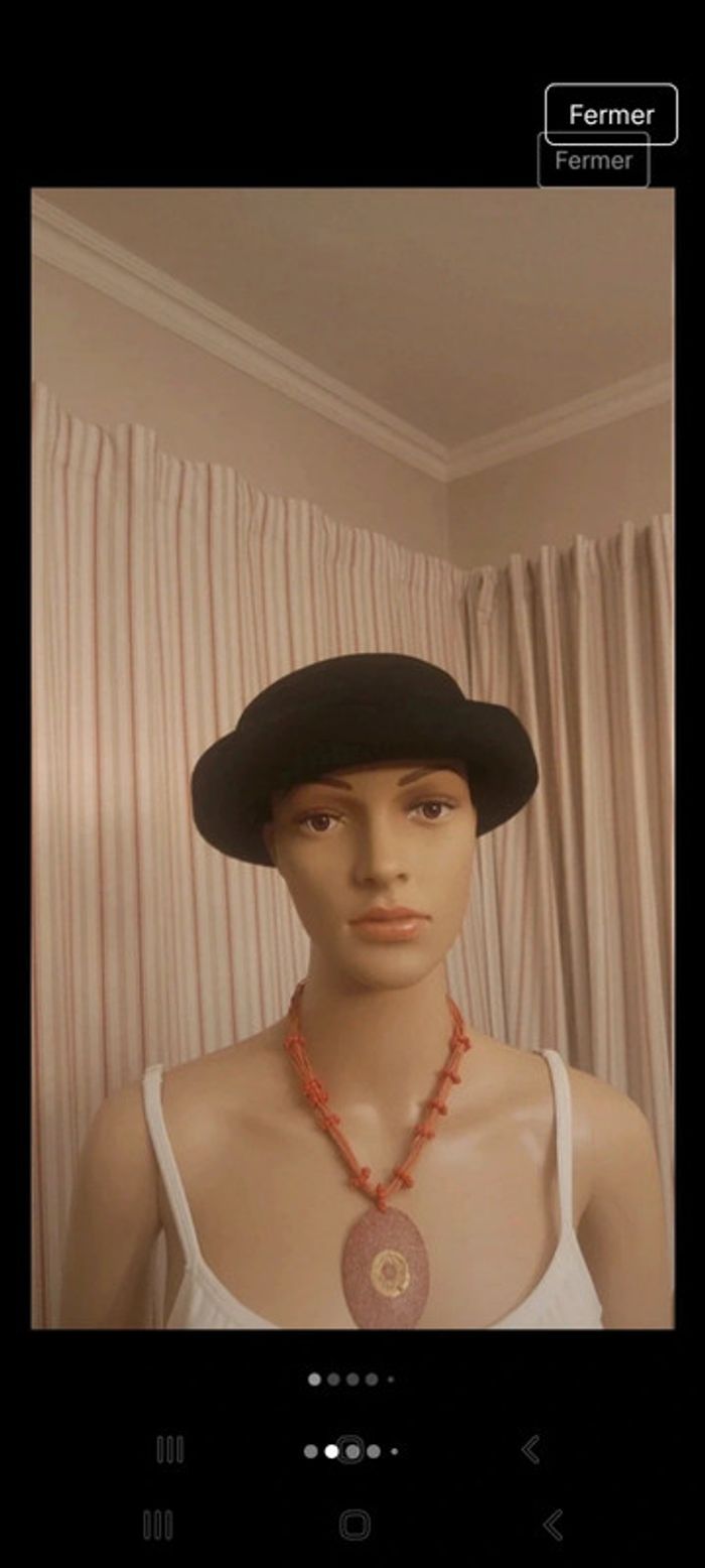 Chapeau H&M 58cm taille L 100% laine 58cm - photo numéro 2