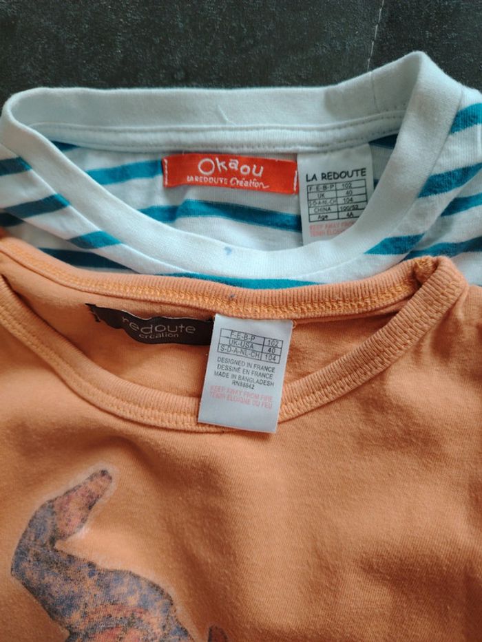 Lot t shirts 4 ans - photo numéro 13