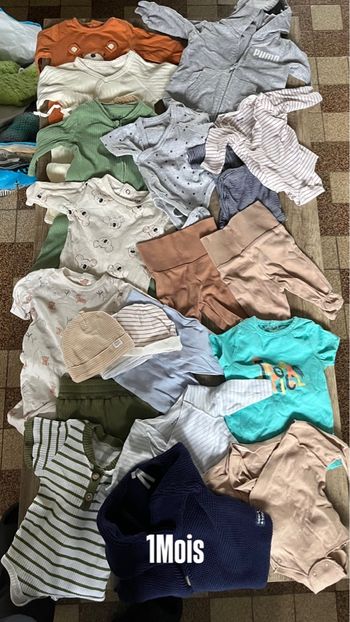 Lot 1Mois garçons