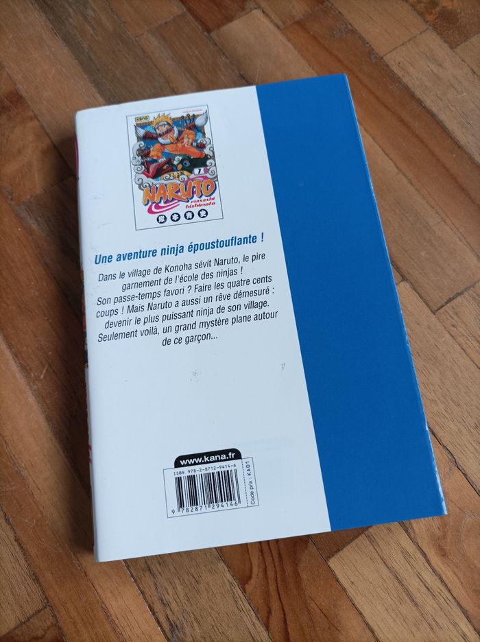 Manga Naruto numéro 1 Kana - photo numéro 2