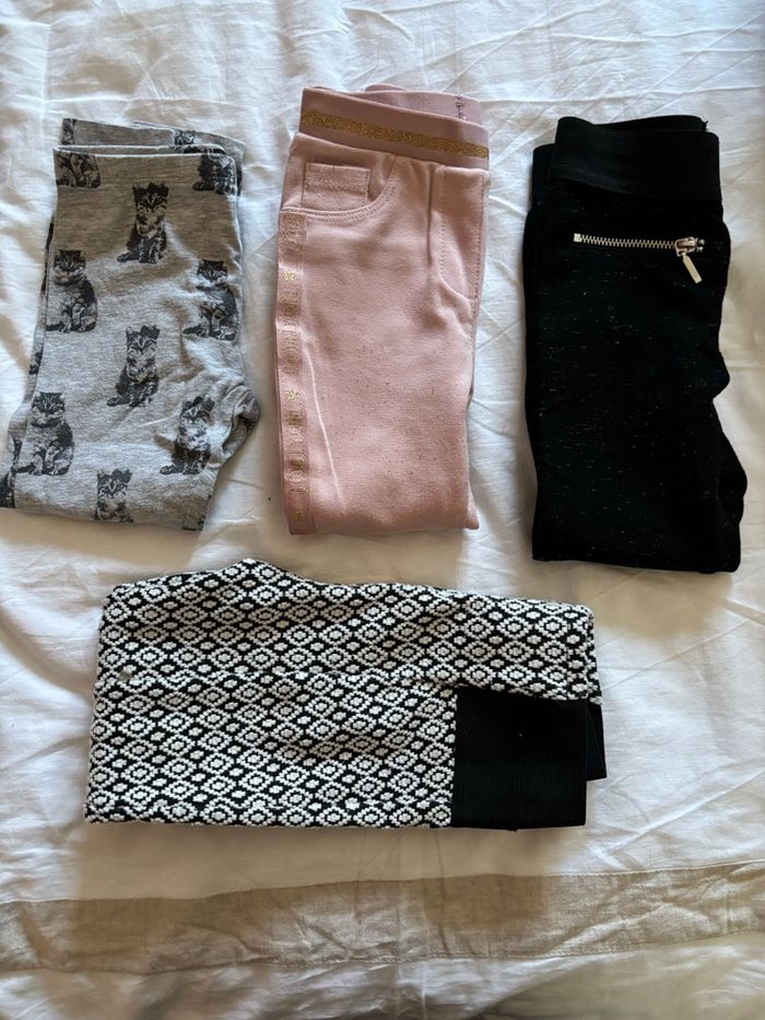 Lot vêtements fille 4 ans (21 pièces) - photo numéro 4