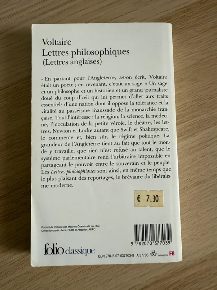 Voltaire lettres philosophiques - photo numéro 2