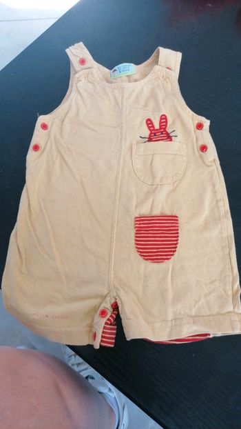 Combishort 6 mois du pareil au même