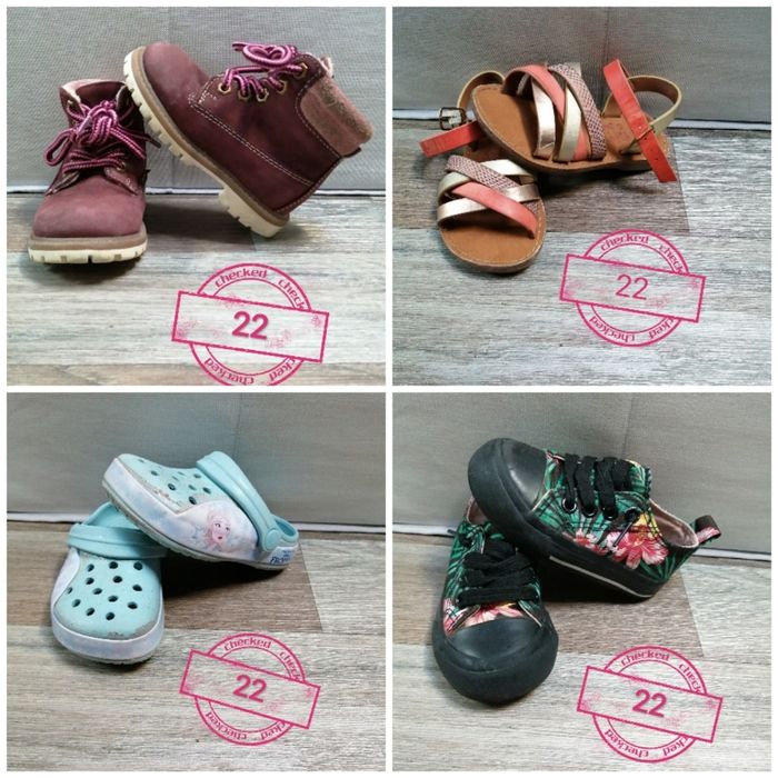 Lot chaussures 22