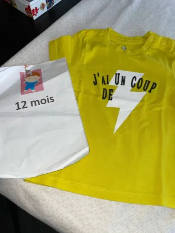 Tee shirt Z grain de blé 12 mois