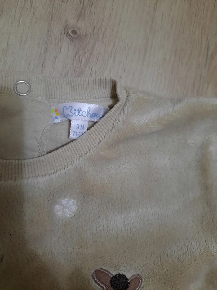 Pull garçon Kitchoun 9 mois en tbe - photo numéro 3