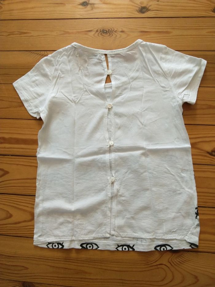 T-shirt oeil IKKS 10 ans - photo numéro 2