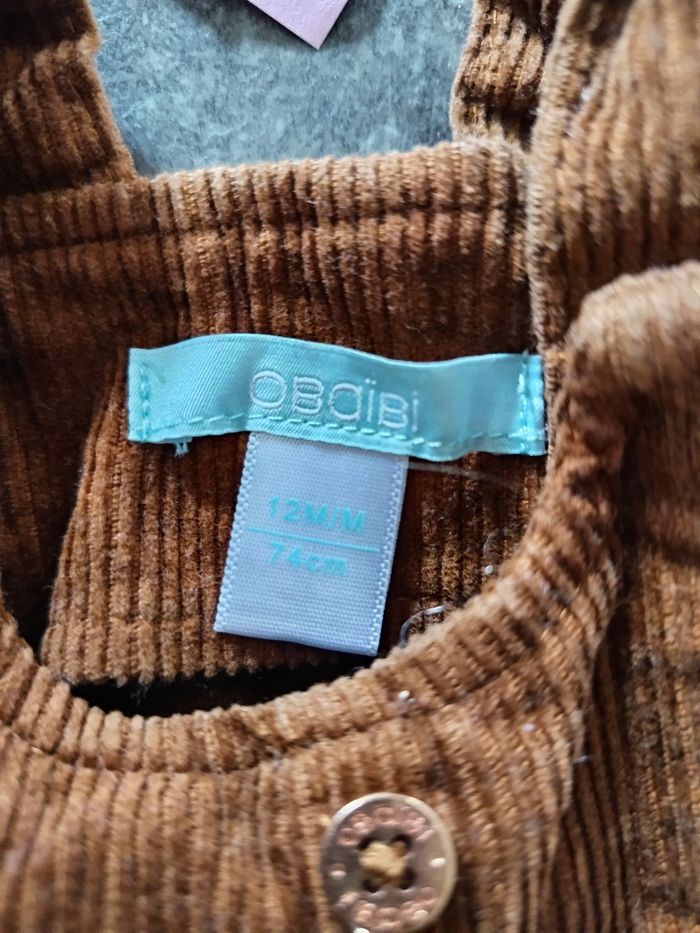 Salopette short 12 mois - photo numéro 3