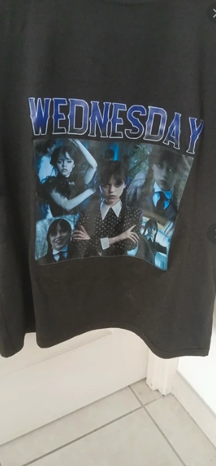 T-shirt série Mercredi /wednesday - photo numéro 2