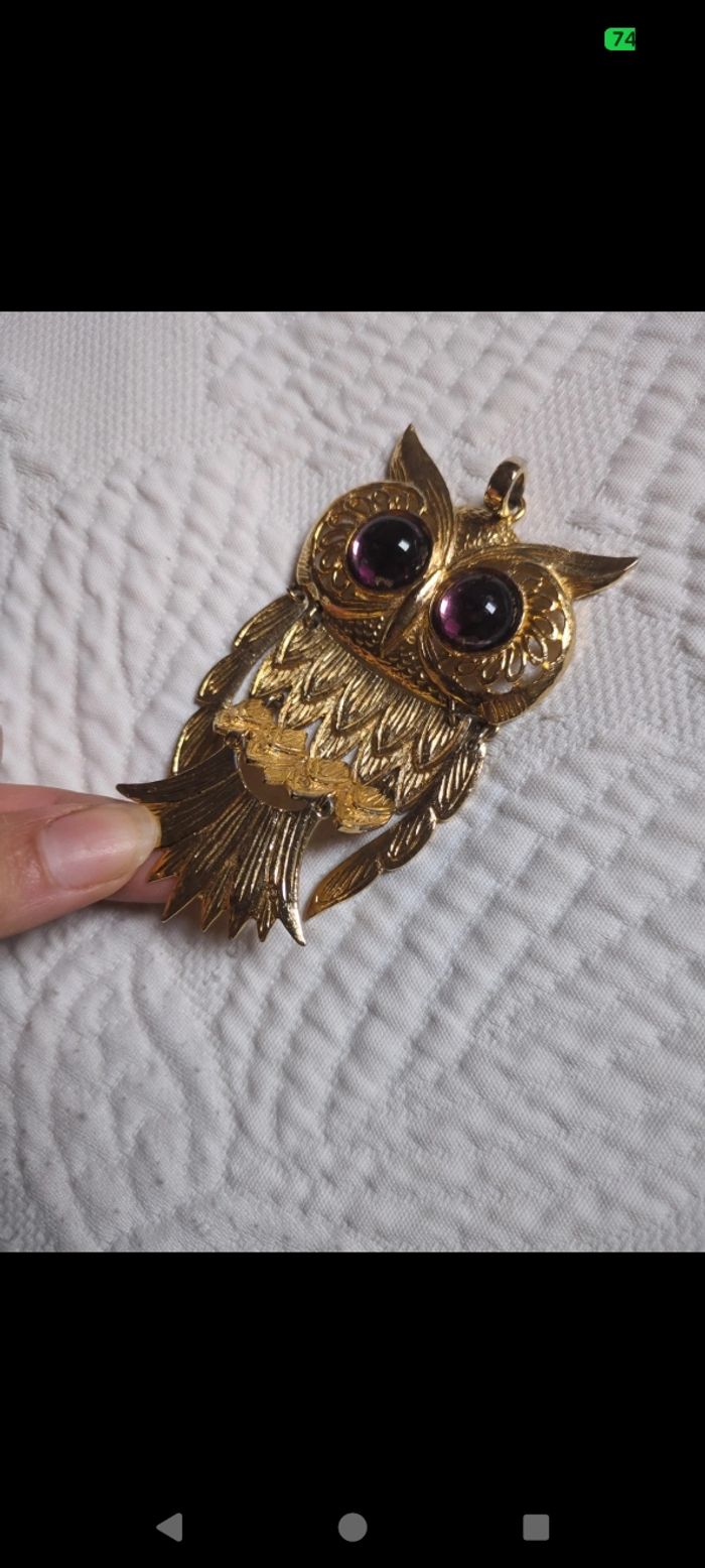 Pendentif Hibou - photo numéro 4