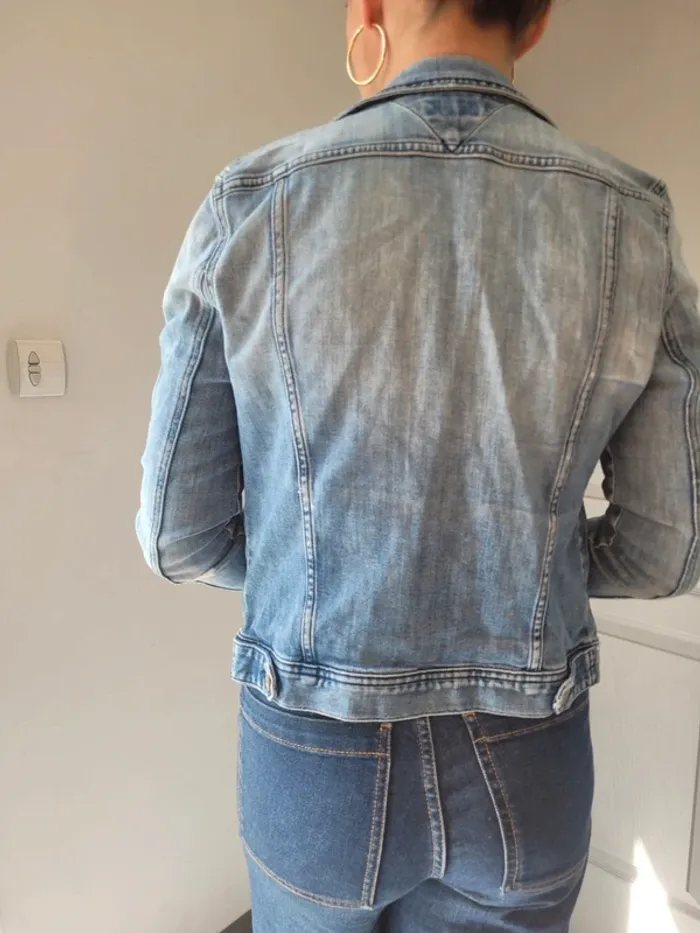 Veste en jean femme taille XS taille 36 - photo numéro 3