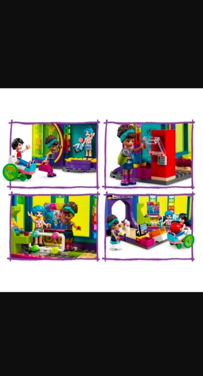 LEGO Friends Salle d’Arcade Roller Disco 41708 - photo numéro 10