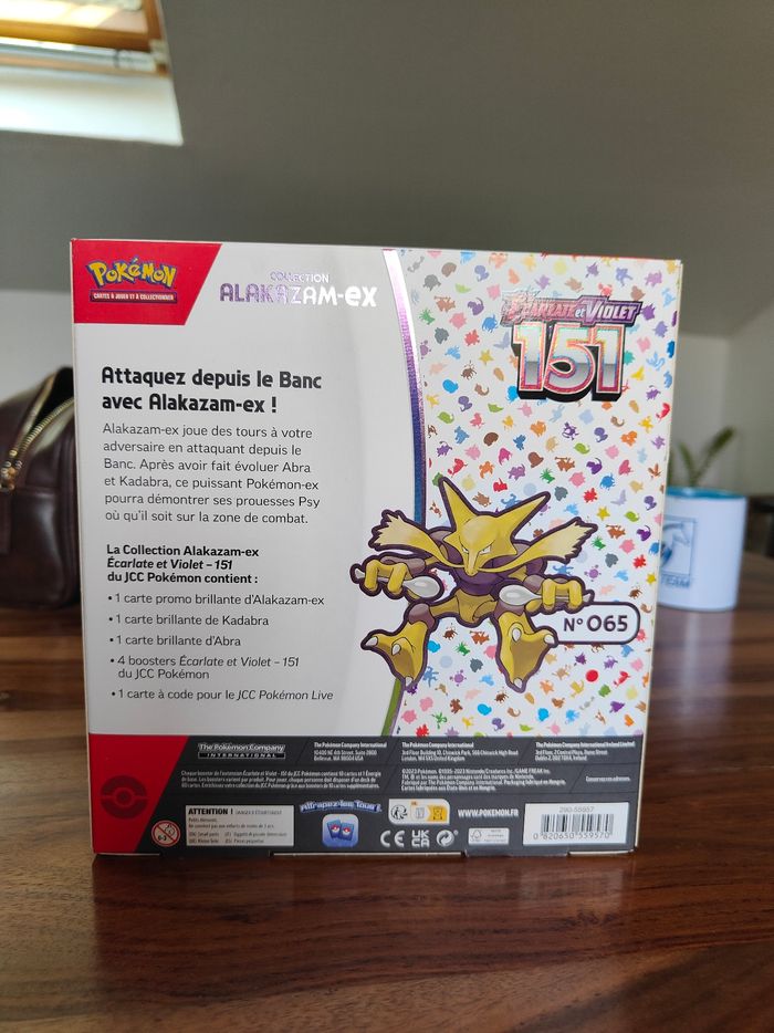 Coffret alakazam pokémon 151 - photo numéro 3