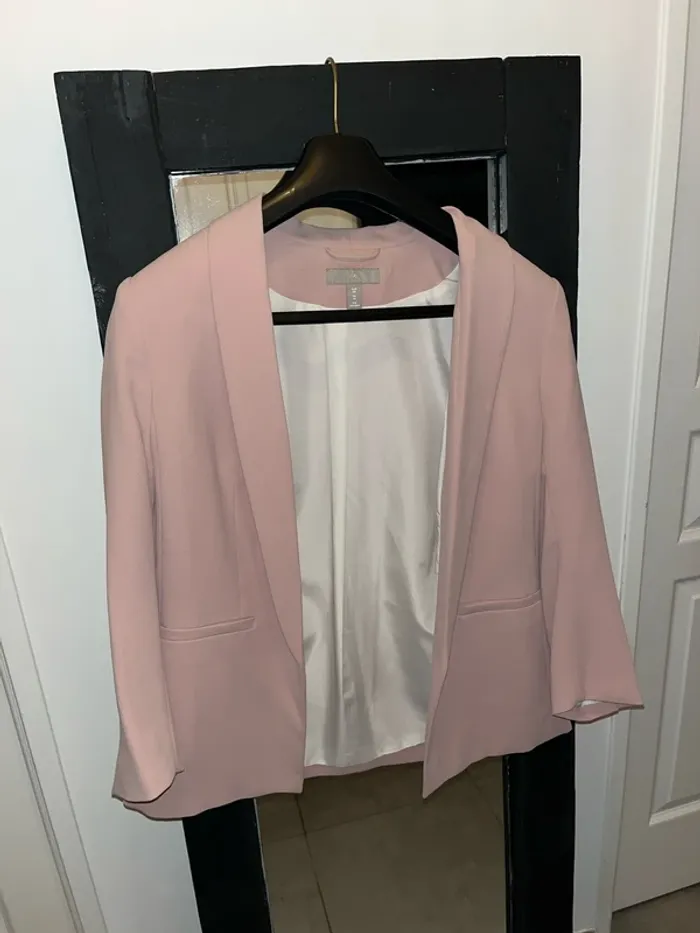 Blazer rose pale - photo numéro 5